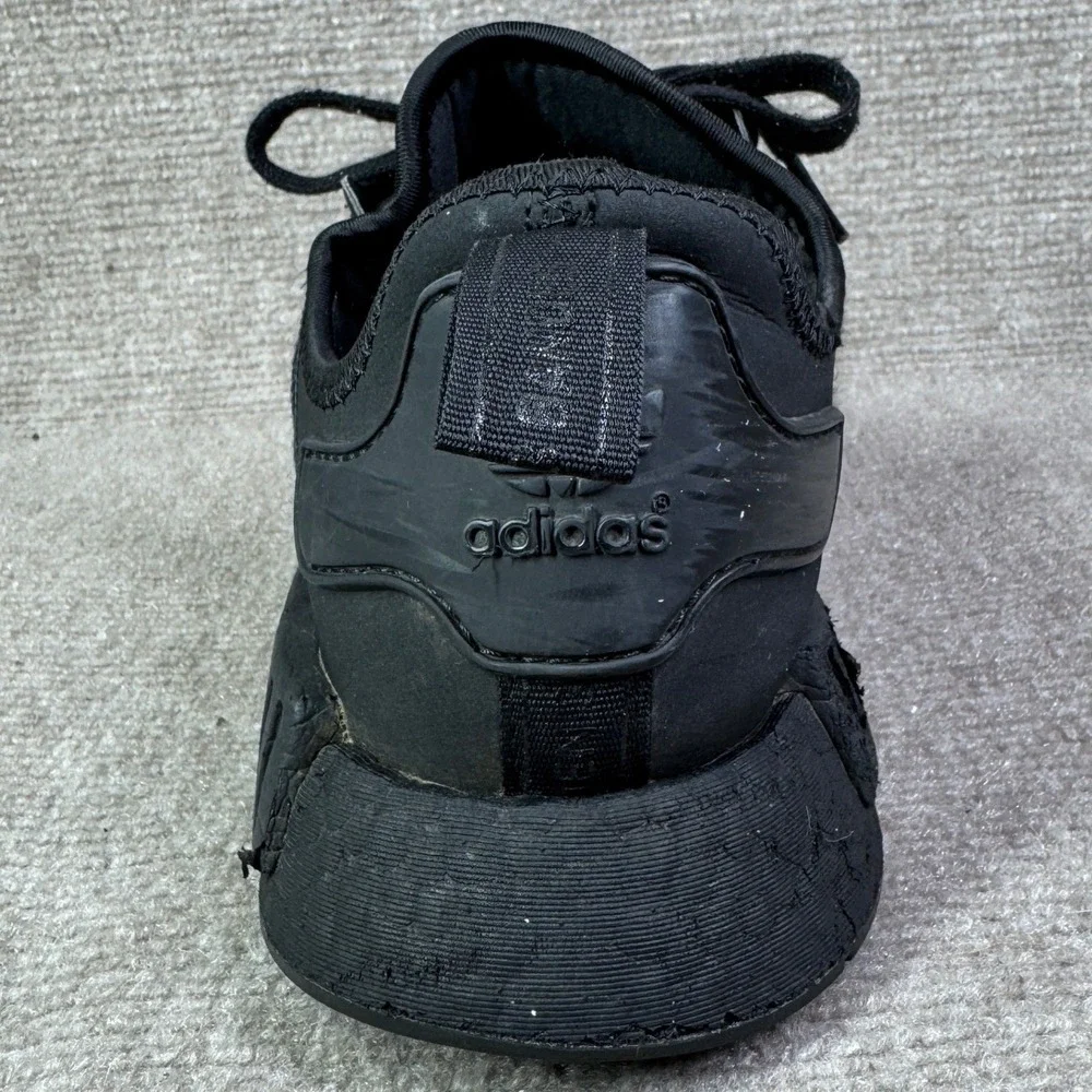 Adidas NMD R1 Mens 11 Black Triple Running Shoes FV9015